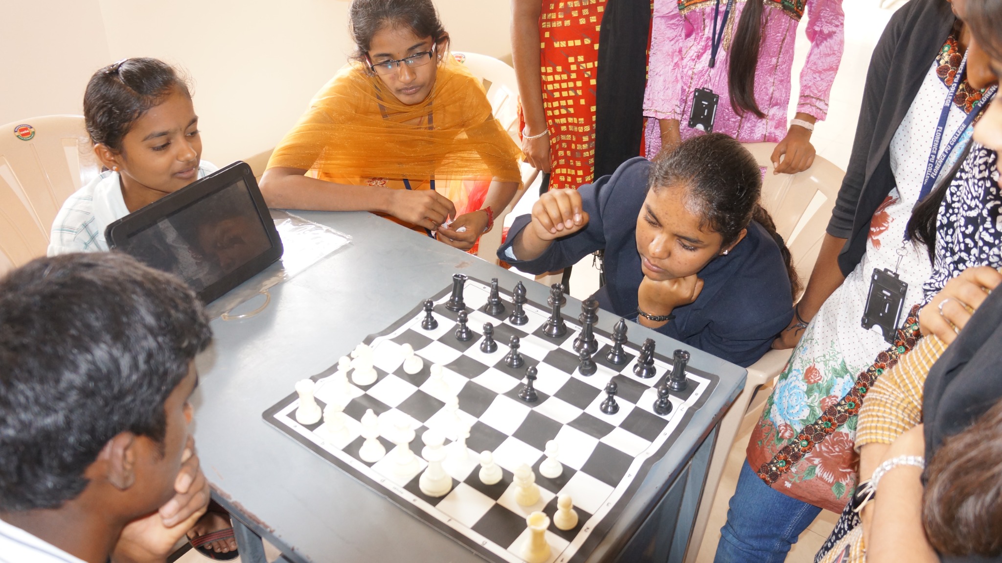 Chess competition among students